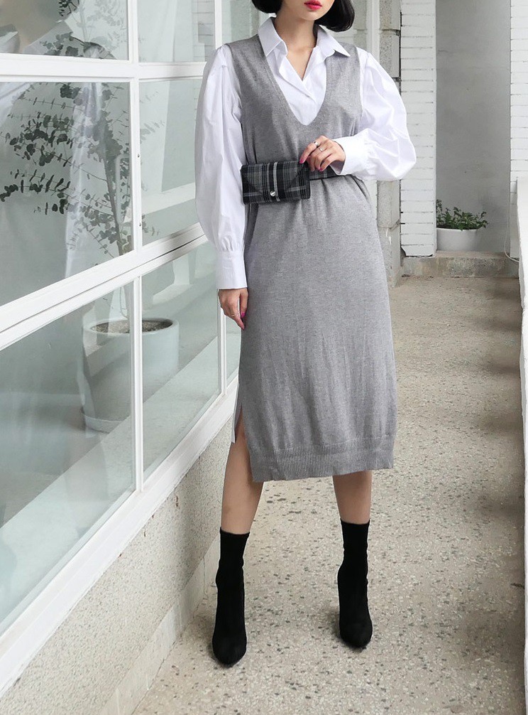 Váy dệt kim – chiếc váy mềm mại, đầy quyến rũ mà các nàng không thể làm ngơ trong những ngày trời se lạnh