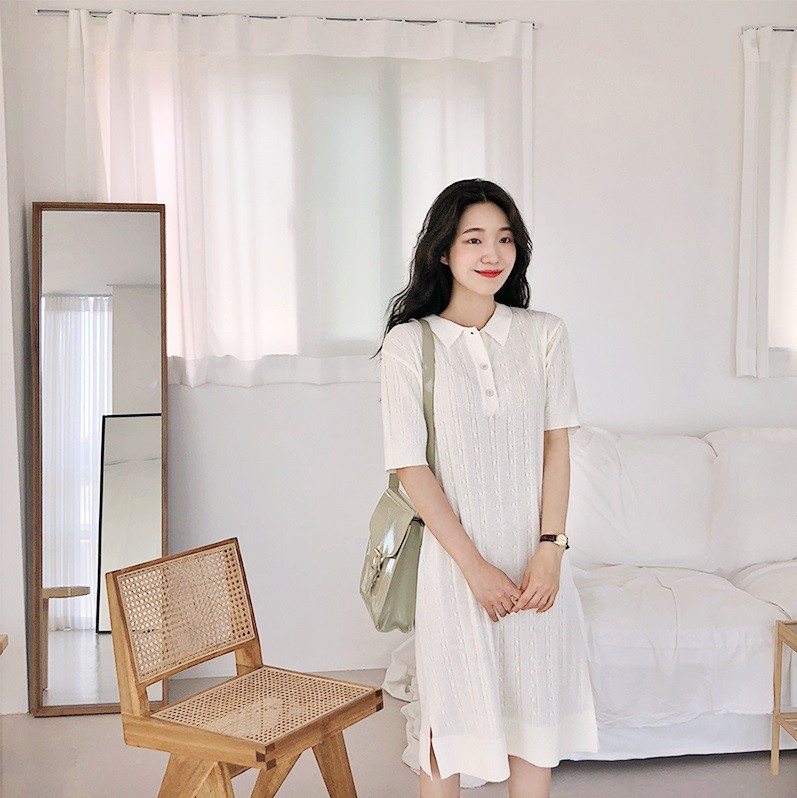 Váy dệt kim – chiếc váy mềm mại, đầy quyến rũ mà các nàng không thể làm ngơ trong những ngày trời se lạnh