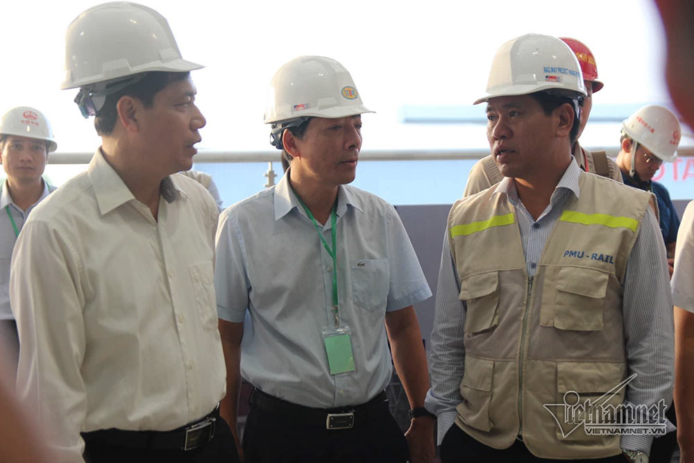 Đường sắt Cát Linh-Hà Đông chính thức chạy thử 5 tàu