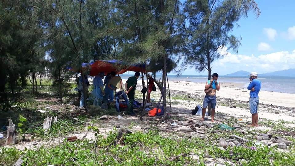 Phát hiện thi thể người đàn ông trôi nổi trên biển Hội An