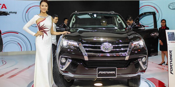 Những mẫu SUV Toyota Fortuner bán chạy nhất tháng 8/2018