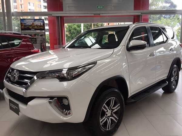 Những mẫu SUV Toyota Fortuner bán chạy nhất tháng 8/2018