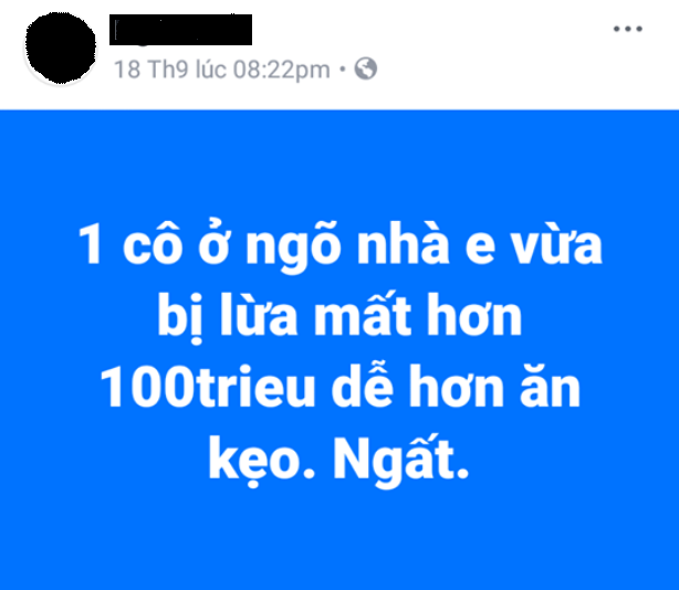 Hải Dương: Màn kịch tinh vi khiến người phụ nữ thôn quê bị lừa 100 triệu
