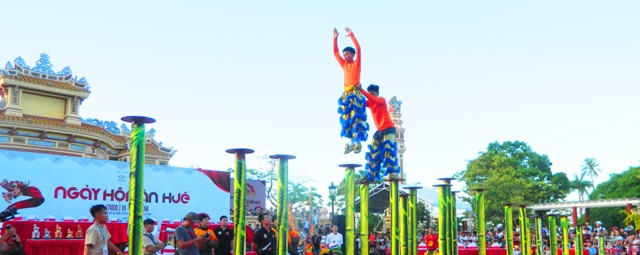 Huế: Ngày hội lân 2018 - Thi đấu trên Mai Hoa Thung