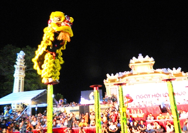Huế: Ngày hội lân 2018 - Thi đấu trên Mai Hoa Thung