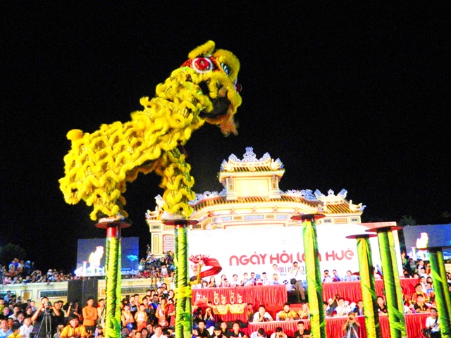 Huế: Ngày hội lân 2018 - Thi đấu trên Mai Hoa Thung