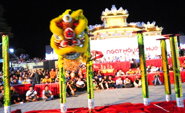Huế: Ngày hội lân 2018 - Thi đấu trên Mai Hoa Thung