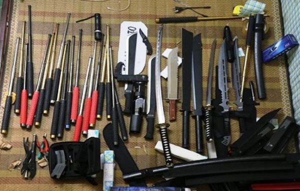 Vĩnh Phúc: Bắt kho vũ khí thô sơ của một 9X