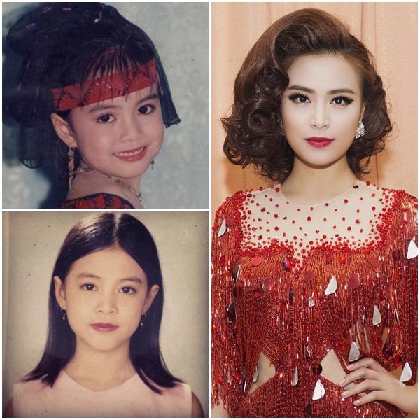 Ngỡ ngàng ngắm ảnh xinh từ tấm bé của sao Việt