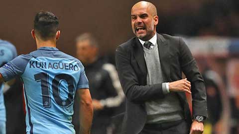 Pep không đảm bảo suất đá chính cho Aguero