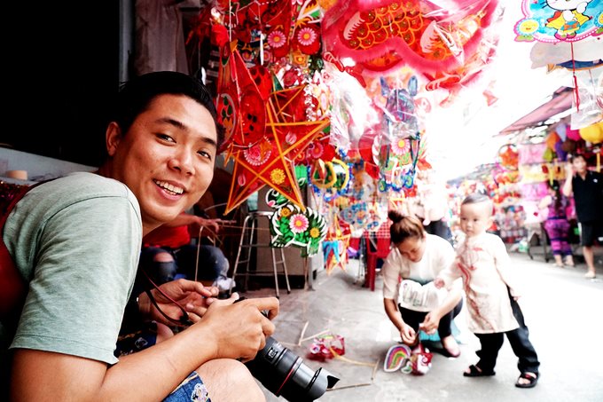 Lung linh phố đèn lồng Sài Gòn vào dịp trung thu Lung linh phố đèn lồng Sài Gòn vào dịp trung thu