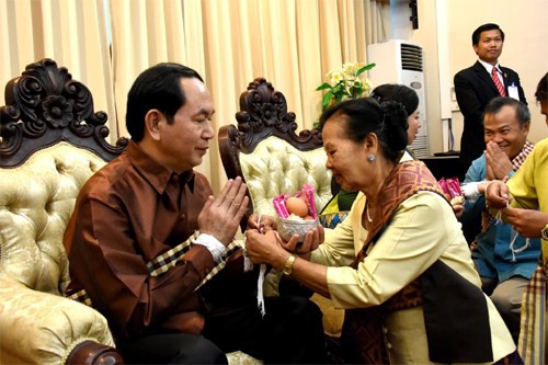 Những hình ảnh bình dị không thể quên của Chủ tịch nước Trần Đại Quang