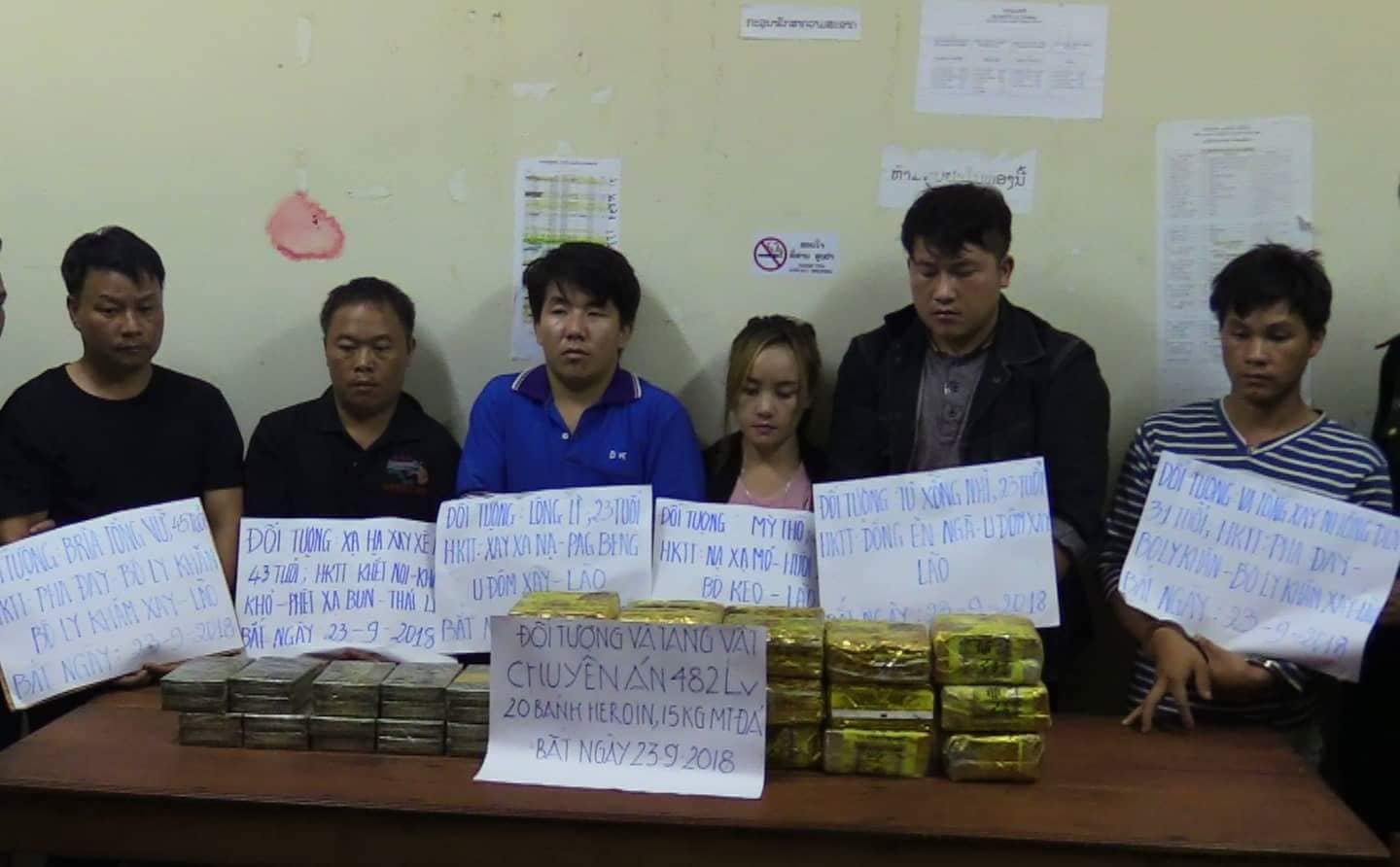 Triệt phá đường dây ma túy xuyên Quốc gia với với số lượng ma túy khủng Triệt phá đường dây ma túy xuyên Quốc gia với với số lượng ma túy khủng