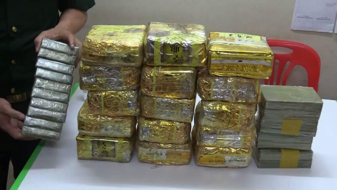 Triệt phá đường dây ma túy xuyên Quốc gia với với số lượng ma túy khủng Triệt phá đường dây ma túy xuyên Quốc gia với với số lượng ma túy khủng