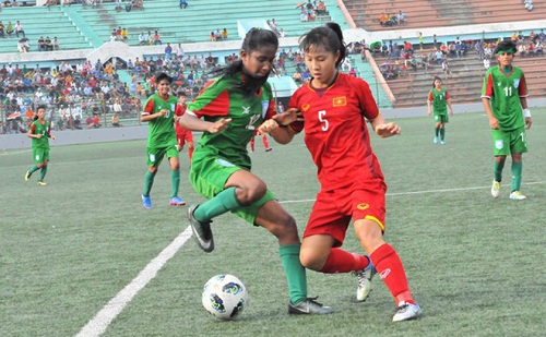 U16 nữ Việt Nam vượt qua vòng loại đầu tiên U16 châu Á 2019
