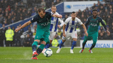 Kane trở thành Vua phạt đền mới ở Ngoại hạng Anh