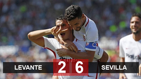 Yedder lập hat-trick giúp Sevilla hủy diệt Levante