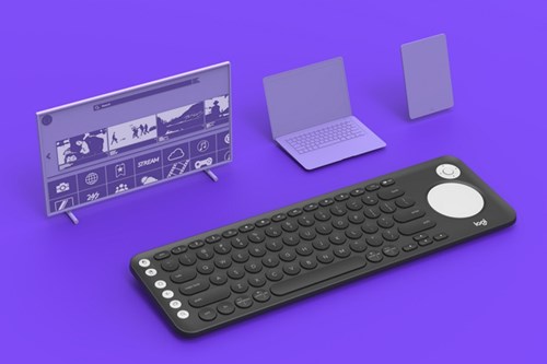 Logitech giới thiệu bàn phím chuyên dành cho smart TV