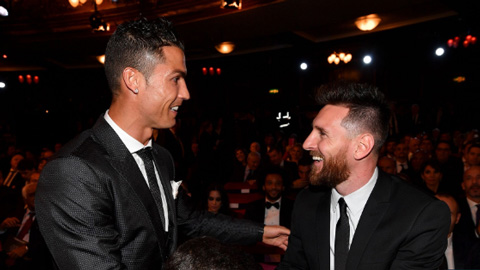 Messi và Ronaldo bị ném đá vì không tham dự lễ trao The Best 2018