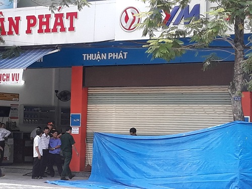 TP.Huế: Náo loạn vì mìn giả ở cửa hàng xe máy