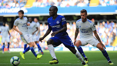 Kante mờ nhạt vì Sarri-ball