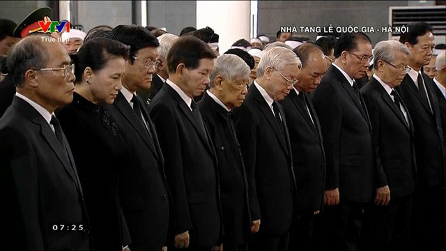 Lãnh đạo quốc tế viếng Chủ tịch nước Trần Đại Quang