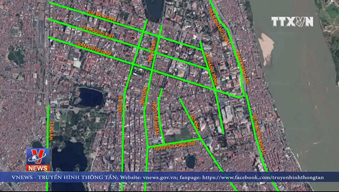 Nhiều tuyến đường nội thành Hà Nội cấm xe trong hai ngày quốc tang Chủ tịch nước