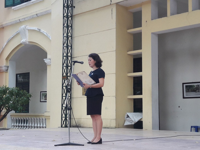 Thầy trò Trường Chu Văn An xúc động vĩnh biệt cố Chủ tịch nước