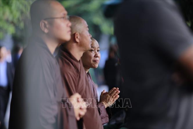 Những hình ảnh đầu tiên tại Lễ viếng Chủ tịch nước Trần Đại Quang