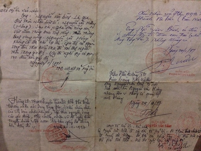 Sau 50 năm, liệt sỹ về nhà nhờ… chiếc bút Hồng Hà