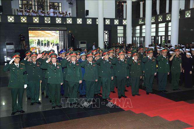 Nhiều đoàn lãnh đạo các nước đến viếng Chủ tịch nước Trần Đại Quang