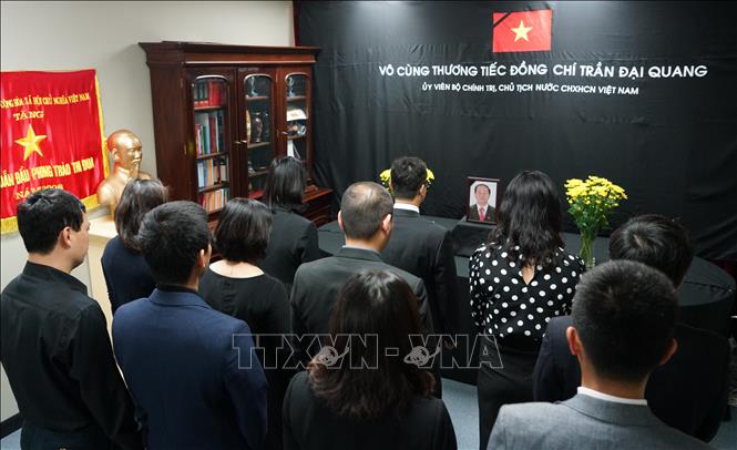 Australia treo cờ rủ tưởng niệm Chủ tịch nước Trần Đại Quang