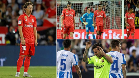 Real và Barca cùng thua: Đại địa chấn hay tin vui cho La Liga