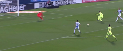 Barca thua sốc trong trận đấu thứ 700 của Messi