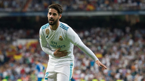 Real mất Isco 1 tháng: Ai lấp vào khoảng trống của Isco?