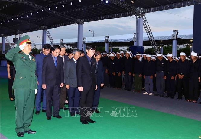 Lễ truy điệu Chủ tịch nước Trần Đại Quang tại quê hương Ninh Bình