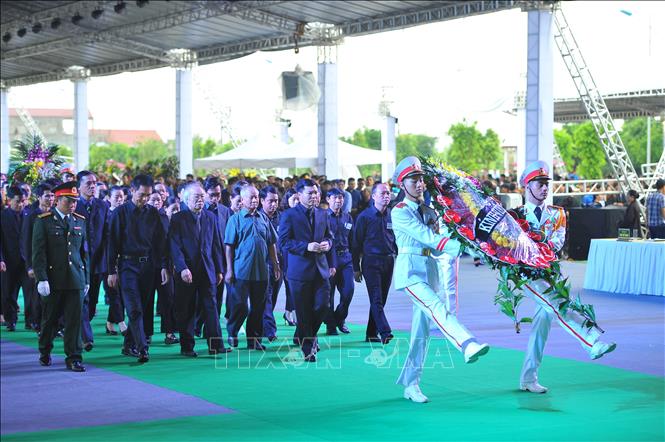 Lễ truy điệu Chủ tịch nước Trần Đại Quang tại quê hương Ninh Bình