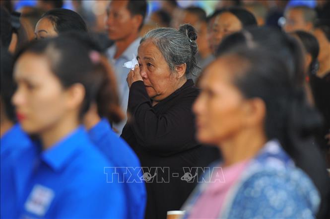 Lễ truy điệu Chủ tịch nước Trần Đại Quang tại quê hương Ninh Bình