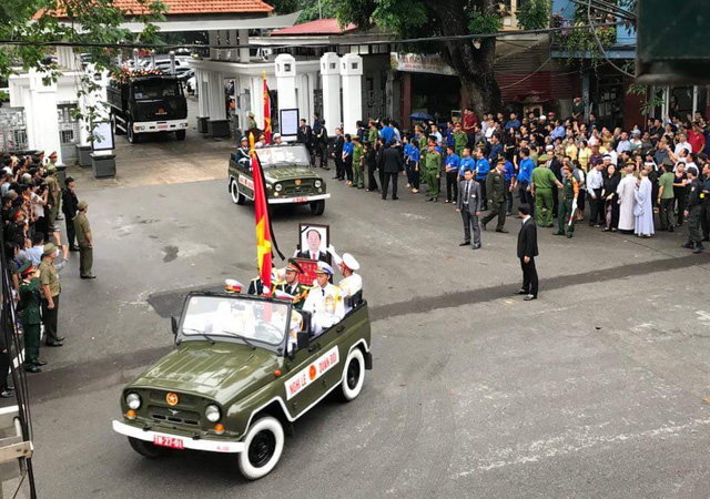 Chủ tịch nước Trần Đại Quang đã về với đất mẹ