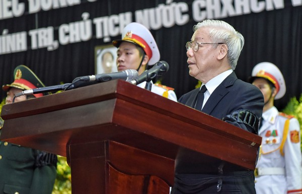 Chủ tịch nước Trần Đại Quang đã về với đất mẹ