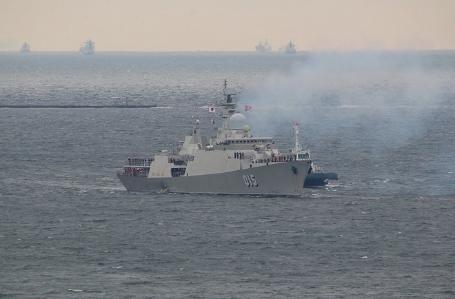 Tàu 015 - Trần Hưng Đạo uy dũng trên đất Nhật Bản