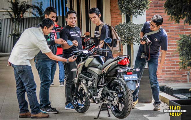 Lộ giá bán át chủ bài GSX150 Bandit của Suzuki