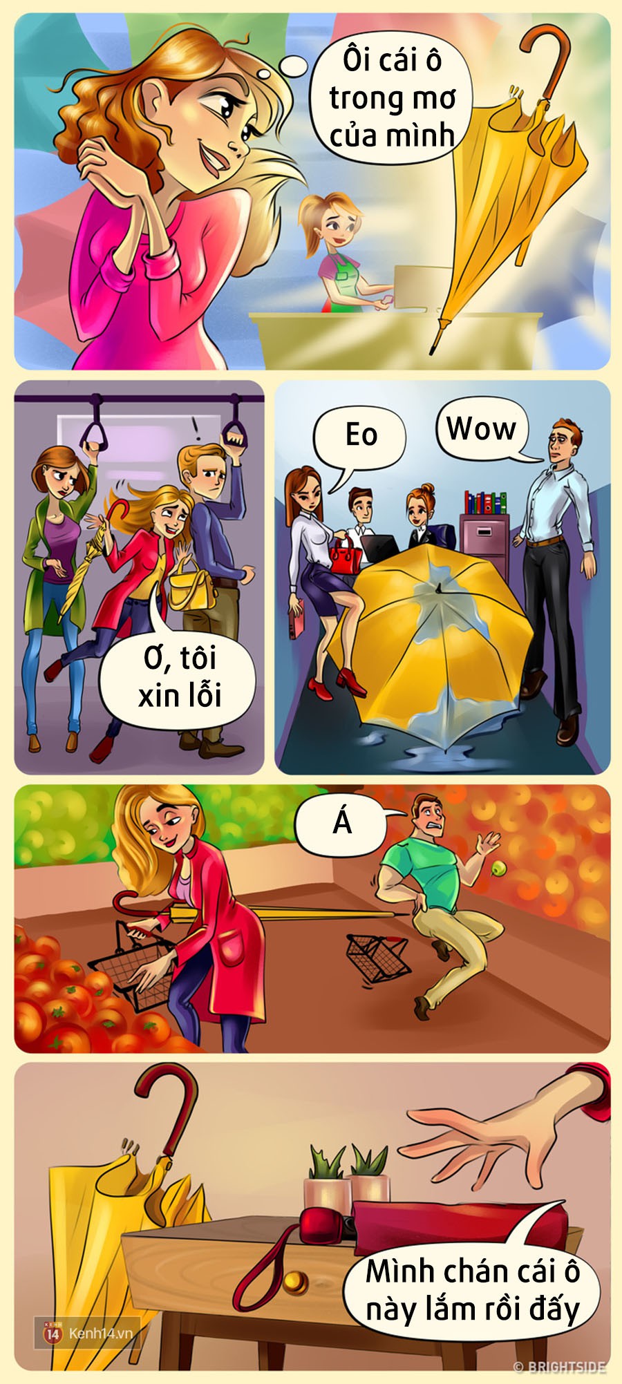 Mùa thu trong tưởng tượng của con gái và thực tế: Khác biệt và lắm rắc rối vô cùng!