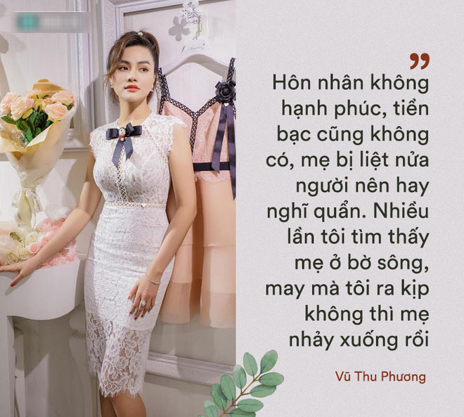 Cuộc sống đau buồn của Vũ Thu Phương: Bố bị lừa sạch tiền bạc, mẹ đau ốm muốn nhảy sông tự tử