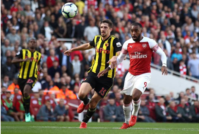 Vượt qua Watford, Arsenal hiện diện trong Top 4