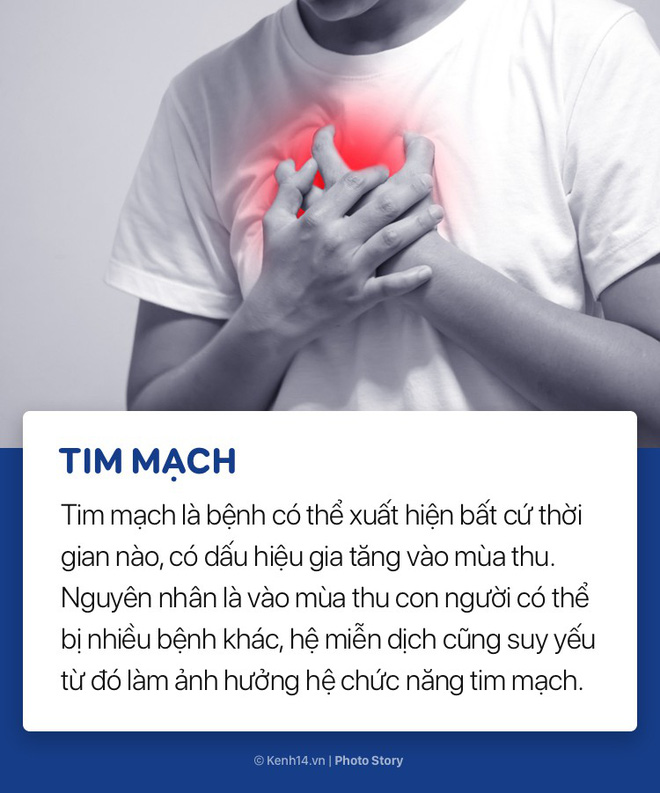 Thời tiết đang chuyển mùa, chú ý những bệnh thường gặp để bảo vệ sức khoẻ