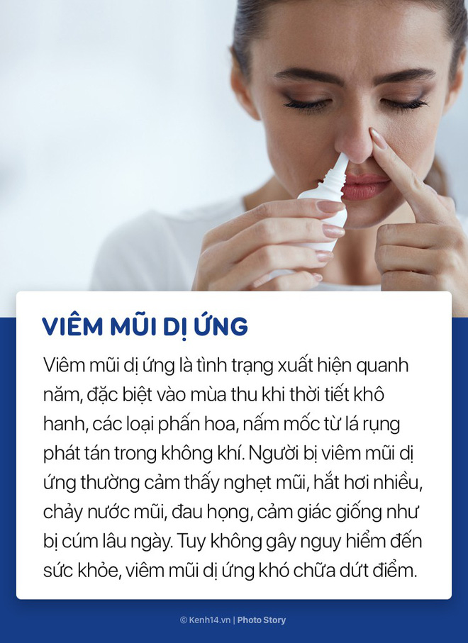 Thời tiết đang chuyển mùa, chú ý những bệnh thường gặp để bảo vệ sức khoẻ