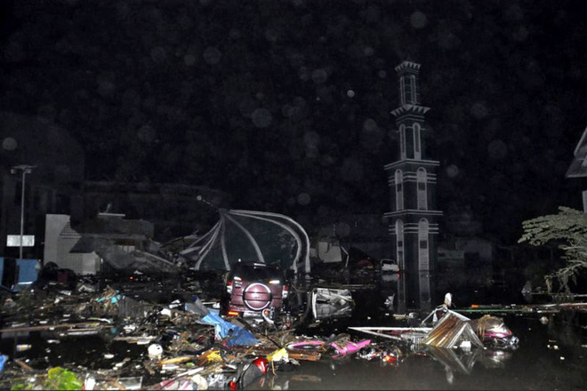 Indonesia tan hoang sau thảm họa động đất, sóng thần