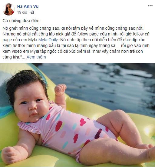 Con gái bị mỉa mai chậm phát triển, siêu mẫu Hà Anh cao tay dằn mặt kẻ nói xấu