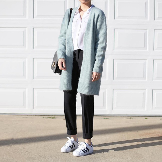 15 set đồ tuyệt xinh với áo cardigan mà các nàng sẽ muốn diện ngay trong những ngày hanh hao gió